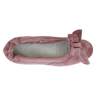 Foto 3 | Foto 3 | Pantuflas Nubelle Para Mujer Afelpadas Con Forro Tipo Borrego – Rosa
