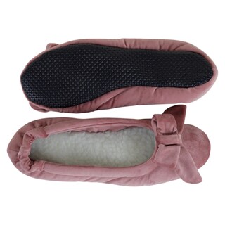 Foto 4 | Foto 4 | Pantuflas Nubelle Para Mujer Afelpadas Con Forro Tipo Borrego – Rosa