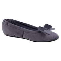 Pantuflas Nubelle Para Mujer Afelpadas Con Forro Tipo Borrego – Gris