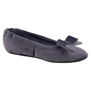Foto 1 | Foto 1 | Pantuflas Nubelle Para Mujer Afelpadas Con Forro Tipo Borrego – Gris