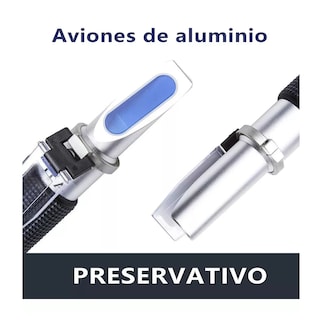 Foto 2 | Foto 2 | Refractómetro Grados Brix 0-40% y 0-25 % Vol de Alcohol Negro