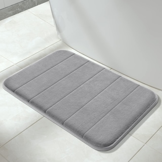Foto 1 | Foto 1 | Alfombra De Baño Yimobra, Espuma Viscoelástica, 60 X 43 Cm, Superabsorbente, Color Gris - Venta Internacional.