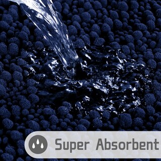 Foto 3 | Foto 3 | Alfombra de Baño Yimobra Luxury Chenille 60 X 43 cm Azul Marino - Venta Internacional
