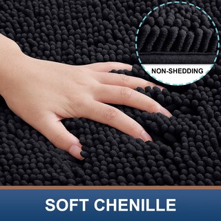 Foto 2 | Foto 2 | Alfombra de Baño Smiry Luxury Chenille Extrasuave Absorbente 60 X 40 cm - Venta Internacional