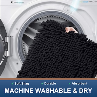 Foto 5 | Foto 5 | Alfombra de Baño Smiry Luxury Chenille Extrasuave Absorbente 60 X 40 cm - Venta Internacional