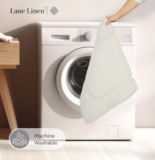 Foto 7 | Foto 7 | Alfombra de Baño Lane Linen Blanco 2 Pieza - Venta Internacional