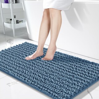 Foto 1 | Foto 1 | Alfombra de Baño Yimobra Larga Azul 112 x 61 cm Absorbente - Venta Internacional
