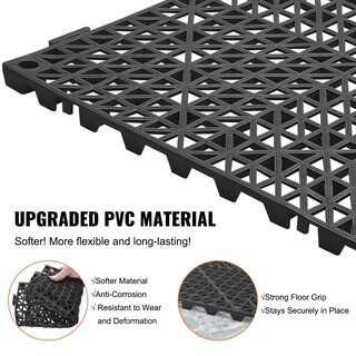 Foto 3 | Foto 3 | Cojín Modular Entrelazado Vevor, Paquete De 12 Unidades, 30 X 30 Cm, Negro - Venta Internacional.