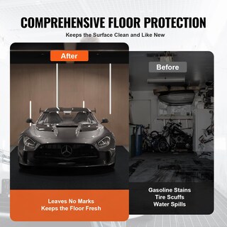 Foto 5 | Foto 5 | Alfombrilla De Garaje Vevor Impermeable Para Debajo Del Coche, 1,5 X 1,8 M - Venta Internacional.