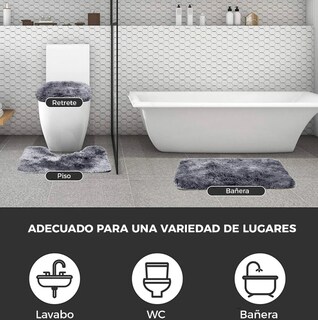 Foto 4 | Foto 4 | Juego De Alfombras De Baño Xtellar