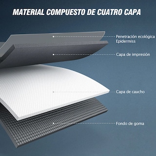 Foto 2 | Foto 2 | Par Tapete Baño De Piedra De Diatomeas Secado Ultra Rápido Eo Safe Imports Esi-18869 Gris