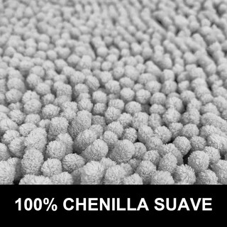 Foto 3 | Foto 3 | Alfombrilla De Baño Lab.g Decorativa Suave Gris