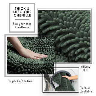 Foto 5 | Foto 5 | Tapetes para Baño Antideslizantes Hunter Hearth & Harbor 2 Piezas - Venta Internacional