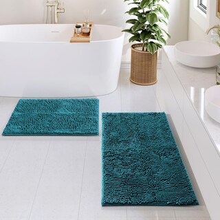 Foto 2 | Foto 2 | Tapetes para Baño Azul Hearth & Harbor 2 Piezas - Venta Internacional
