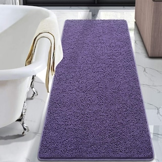 Foto 1 | Foto 1 | Alfombra De Baño Lochas Luxury Shaggy De 60 X 150 Cm Color Morado Oscuro - Venta Internacional.