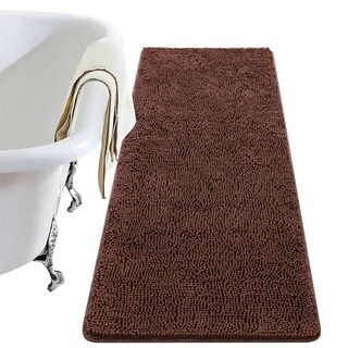 Foto 1 | Foto 1 | Alfombra De Baño Lochas Luxury Shaggy De 60 X 150 Cm Color Marrón - Venta Internacional.