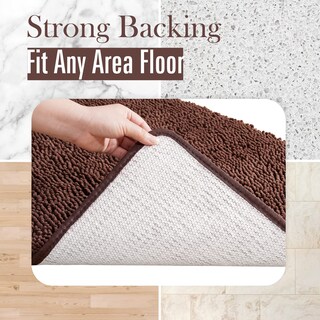 Foto 4 | Foto 4 | Alfombra De Baño Lochas Luxury Shaggy De 60 X 150 Cm Color Marrón - Venta Internacional.