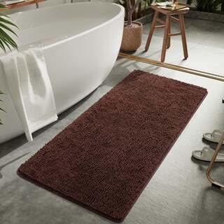 Foto 5 | Foto 5 | Alfombra De Baño Lochas Luxury Shaggy De 60 X 150 Cm Color Marrón - Venta Internacional.