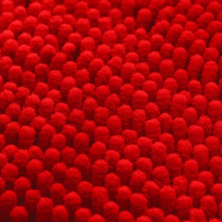 Foto 7 | Foto 7 | Alfombras De Baño Homeideas  3 Piezas  Ultrasuaves Y Antideslizantes (rojas) - Venta Internacional.