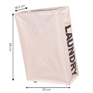Foto 2 | Foto 2 | Cesto de Ropa Sucia Kecompras con Ruedas color Blanco Plegable