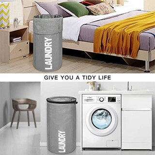 Foto 4 | Foto 4 | Venta Internacional- Bolsa para Lavandería Plegable Extra Grande Duradera y Resistente al Agua