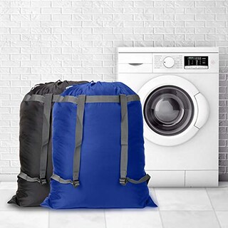 Foto 4 | Foto 4 | Venta Internacional- Paquete 2 Bolsas Lavandería Extra Grande Tipo Mochila 27'' X 34'' Resistente y Durable