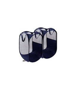 Foto 1 | Foto 1 | Cesta Plegable para Ropa Sucia 2 Piezas Azules