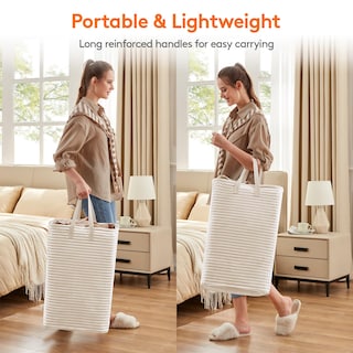Foto 4 | Foto 4 | Cesto De Ropa Lifewit, Grande, Plegable, 3 Unidades, 80 L, Negro - Venta Internacional.