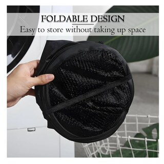 Foto 5 | Foto 5 | Cesta Plegable De Malla Para Ropa Sucia Organizador Lab.g, Negro