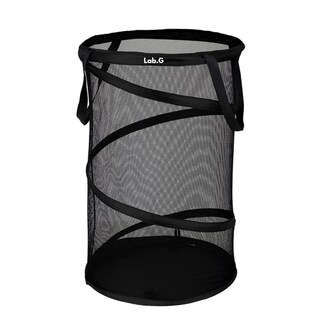 Foto 1 | Foto 1 | Cesta Plegable De Malla Para Ropa Sucia Organizador 75 L Lab.g, Negro