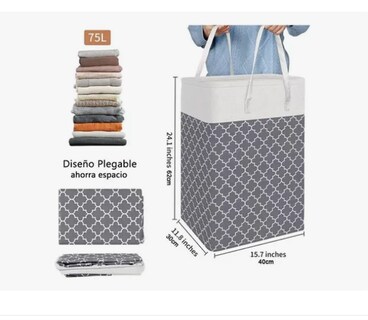 Foto 3 | Foto 3 | Grande Cesto Para Sucia Ropa