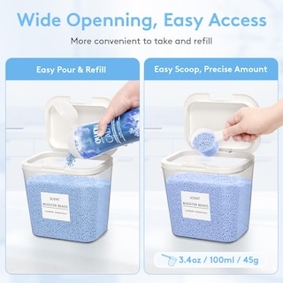 Foto 3 | Foto 3 | Conjuntos De Soportes Para Cápsulas De Lavandería Y Sábanas Para Secadora Lifewit 2 7 L/1 9 L - Venta Internacional.