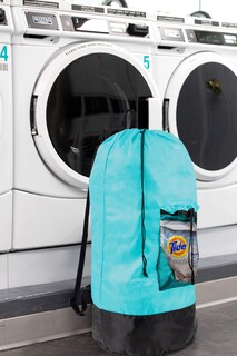 Foto 4 | Foto 4 | Mochila De Lavandería Trail Maker Turquesa Con Bolsillo De Malla Grande - Venta Internacional.