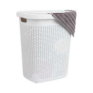 Foto 1 | Foto 1 | Cesto De Ropa Mind Reader Slim Para Ropa 50 L Blanco - Venta Internacional.