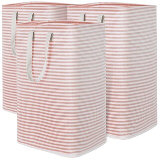 Foto 1 | Foto 1 | Cesto De Ropa Lifewit Grande Plegable Paquete De 3 Unidades 80 L Rosa - Venta Internacional.