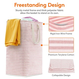 Foto 2 | Foto 2 | Cesto De Ropa Lifewit Grande Plegable Paquete De 3 Unidades 80 L Rosa - Venta Internacional.