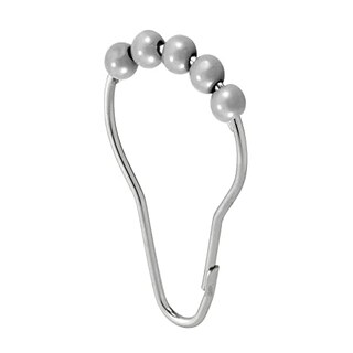 Foto 1 | Foto 1 | Anillas De Cortina De Ducha Mdesign Acero Metal 12 Anillas Plateadas - Venta Internacional.