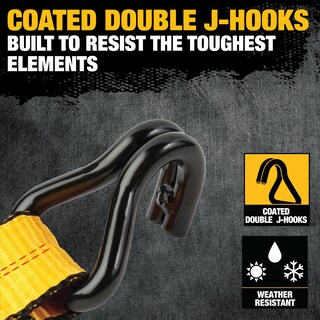 Foto 5 | Foto 5 | Correa De Amarre Con Trinquete Dewalt Dxbc10000j, Color Negro Y Amarillo, 2 X 27 Pies - Venta Internacional.