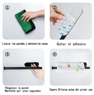 Foto 4 | Foto 4 | Xtellar Soporte Premium Para Toallas De Papel De Cocina Con Instalación Multi-direccional