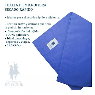 Foto 4 | Foto 4 | Toalla Deportiva Gym Secado Rápido 3 Piezas Azul