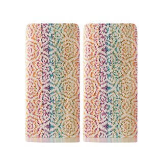 Foto 1 | Foto 1 | Toalla De Mano Skl Home Rhapsody, 2 Piezas, 100% Algodón, Multicolor - Venta Internacional.