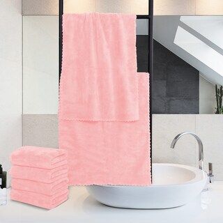 Foto 3 | Foto 3 | Toallas De Mano Moonqueen Premium De Microfibra De Terciopelo Coral De 40 X 70 Cm - Venta Internacional.