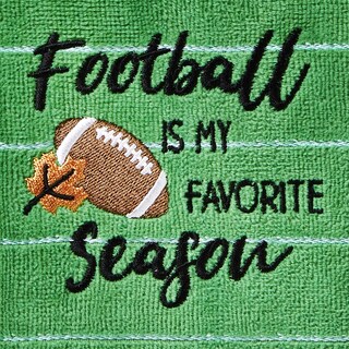 Foto 2 | Foto 2 | Juego De Toallas De Mano Skl Home Fall Football Is My Favorite Season - Venta Internacional.