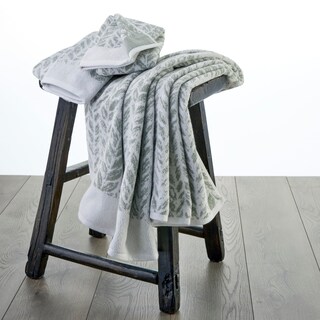 Foto 3 | Foto 3 | Toalla De Mano Skl Home Con Hojas Desgastadas, 2 Unidades, Color Salvia, 16 X 26 Cm - Venta Internacional.