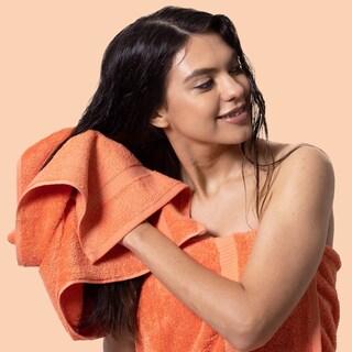 Foto 2 | Foto 2 | Toallas Chakir Turkish Linens 100% Algodón, 6 Piezas, Color Coral - Venta Internacional.