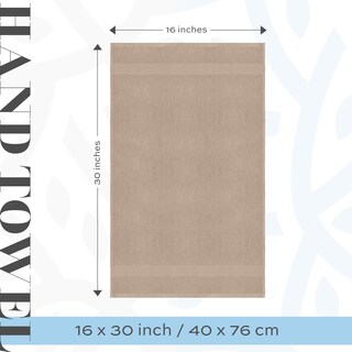 Foto 4 | Foto 4 | Toallas De Mano Blancas Clásicas De Lujo Con Forma De Círculo De Algodón Egipcio - Venta Internacional.