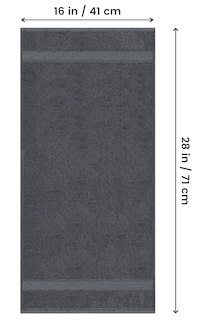 Foto 2 | Foto 2 | Toallas De Mano Utopia Towels Premium, 100% Algodón, 16 X 28 Cm, Gris 6p - Venta Internacional.
