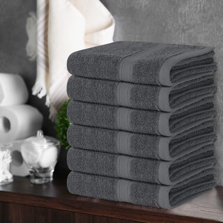 Foto 7 | Foto 7 | Toallas De Mano Utopia Towels Premium, 100% Algodón, 16 X 28 Cm, Gris 6p - Venta Internacional.