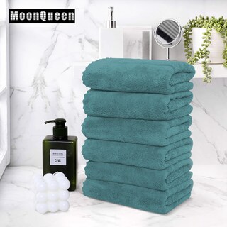 Foto 5 | Foto 5 | Toallas De Mano Moonqueen Premium De Microfibra De Terciopelo Coral De 40 X 70 Cm - Venta Internacional.