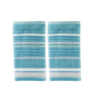 Foto 1 | Foto 1 | Juego De Toallas De Mano Skl Home Seabrook Stripe, 100% Algodón, 2 Unidades - Venta Internacional.